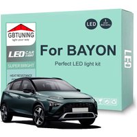 11Pcs LED Interior Light Bulb Kit For Hyundai BAYON 2021 2022 Car LED Map Dome Reading Trunk Vehicle Lamp Canbus No Error 100%