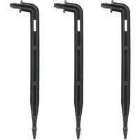 10 Pcs 3mm Bend Arrow Dripper Garden Farm Micro Drip Irrigation Emitter 3/5mm Hose Interface Sprinklers