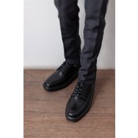 BJD Doll Shoes Boys Handsome 1/3 1/4 Lace-up Leather Glossy Matte Red Black Brown Square Toe Elegant Shoes Work Doll Accessories