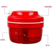 1Piece Red High Quality New High Speedy Design Vegetable Fruit Twist Shredder Manual Meat Grinder Chopper Garlic Cutter