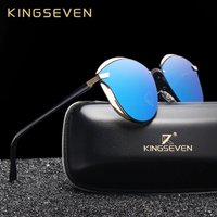 KINGSEVEN Sonnenbrille im Katzenaugen-Stil für Damen, polarisierte, modische Damen-Sonnenbrille, Vintage-Design, UV400-Schutz.