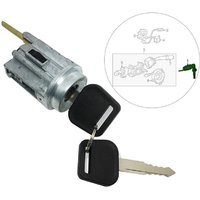 Ignition Lock Cylinder Tumbler for Toyota Corolla Geo Prizm 1998 1999 2000 2001 2002 with key 98-02 69057-12340