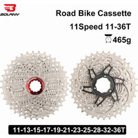 Bolany Road 11 Speed Cassette 11-36 T Sprockets Freewheel Cassette Wide Ratio Bike Bicycle Spare Parts For Bicycles