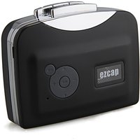 Ezcap 230 USB Cassette Tape Player Converter Walkman Convert to MP3 into USB Flash Drive Adapter Music Player No Need Driver& PC