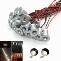 1W IP65 Mini LED Spotlight 12V Dimmable Ambient Downlight Focos Spot Lamp for KTV Party Ceiling Stairs Walkway Cabinet Lighting