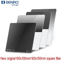 Benro 100mm Master Soft Reverse GND0.6 GND0.9 GND1.2 ND64 ND1000 Neutral Density Filter Gradient Gray Inverse Gradient Glass
