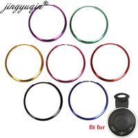 Jingyuqin bunte Kreis Schlüssel ringe für BMW Mini Cooper Schlüssel ring für Auto Schlüssel etui Shell Fob
