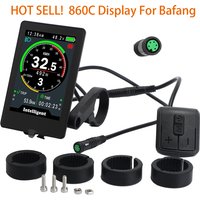 Electric Bike Color Display 860C for BAFANG BBSHD BBS02B BBS01B Mid-Drive Motor Kit(Com.Protocol UART)