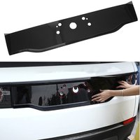 Rear License Plate Cover For Land Rover Discovery Sport 2015-2024 Trunk Tail Lift Gate Licence Number Panel Base Molding Holder