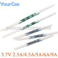10pcs/1pc 1S Single 3.7V Lithium BMS PCM Battery Protection Board Module 2.5A 4.5A 4A 6A 9A 18650 Polymer Battery Nickel Belt
