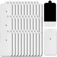 Physiotherapy Tens Patches Reusable Large Electrode Pads Conductive Gel EMS Pulse Acupuncture Body Muscle Massager Dropshipping