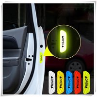 4Pcs/Set Car Accessories Exterior Door Stickers DIY for Volkswagen vw Jetta Golf 7 5 6 Passat Phaeton 4.2 EOS 3.2 V6 Touareg
