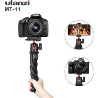 Portable Versatile Tripod for Smart Phone DSLR Camera Octopus Tripod Phone Holder Mount Phone Clip Flexible 360 Degree Ballhead