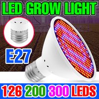 LED E27 Wachsen Licht Volle Spektrum Phytolamp Indoor Blume Samen Hydrokultur Pflanze Lampe Für Gewächshaus Anbau Wachsen Box
