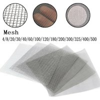 1pcs 4-500mesh Stainles steel mesh Mesh Filtration mesh Woven Wire mesh stainless steel filter woven mesh filtration mesh