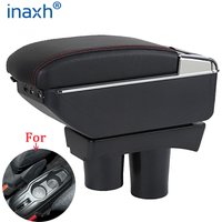 For Peugeot 301 Armrest For Citroen c-elysee Car Armrest box 204 2015 2016 Retrofit parts Interior Storage box