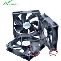 ACP12025 12cm 120mm fan 120x120x25mm DC5V 12V 24V 2Pin Cooling fan suitable for chassis power inverter