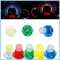 10Pcs DC 12V T4 LED Neo Wedge Dashboard Instrument Cluster Lights Car Panel Gauge Dash Bulbs White Blue Red Green Yellow