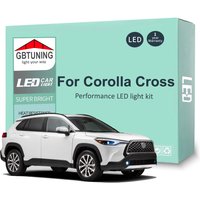 11Pcs LED Interior Light Bulb Kit For Toyota Corolla Cross 2020 2021 2022 Car LED Dome Map Trunk Reading Lamp Canbus Error Free