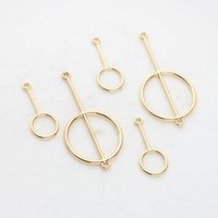 10pcs/lot 2018 New Zinc Alloy Charms Hollow Circle Charms Connector For DIY Earrings Jewelry Making Finding Accessory