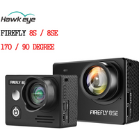 Hawkeye Firefly 8se / 8s 4k écran 90 degrés / 170 degrés Wifi Fpv caméra d'action caméra de sport enregistrement pour la prise de vue partie de Drone