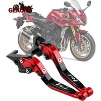 Fit For FZ1 FAZER 2001 2005 2002 2003 2004 2005 Motorcycle Accessories CNC Adjustable Folding Extendable Brake Clutch Levers