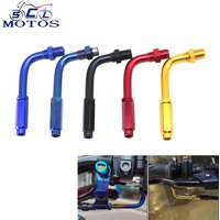 Sclmotos- CNC Motorcycle 90 Degree Adjuster Throttle Cable Screw Head Brake Clutch Wire Cable For Dirt Pit Bike Moped Scooter