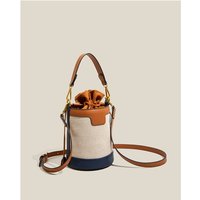 Maxdutti England Fashion Bag Women Blogger Retro Bucket Autumn Winter Messenger Casual Single Shoulder Bag Printed Armpit Bag