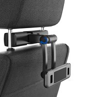 Universal Car Back Seat Headrest Tablet Phone Holder Stand Support For Iphone Ipad Mini 4.7-12.3 Inch 360 Rotation Tablet Mount