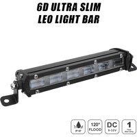 Flood Light for Tractor Truck Off Road 4WD 4x4 ATV UTV UAZ 7 Inch 12V 24V Led Work Light 6D Lens Led Light Bar