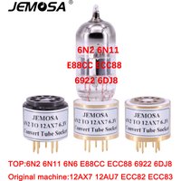 1PC 9Pin Tube Convert Socket Adapter ECC88 E88CC 6N11 6922 6N2 TO 12AX7 12AU7 ECC83 6.3V Vacuum Tube Amplifier Audio HIFI