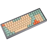 Cherry Profile 104 87 61 Hami Melon German Spain UK French ISO Dye Sub PBT GK61 Keycaps For Mechanical Keyboard Filco