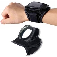 Bike Rear View Mirror Cycling Hand Wrist Mirror Safety Bicycle Arm Back Rearview Portable Reflector Wrist Mirror Accessories
