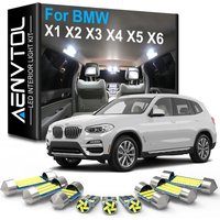 AENVTOL Canbus Interior Lights LED For BMW X1 E84 F48 X2 F39 X3 E83 F25 X4 F26 X5 E53 E70 F15 F85 X6 E71 E72 Car Accessories