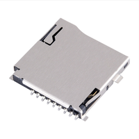 5PCS SD Card Socket Adapter Automatic PCB Connector SD card slot connectors,TF card deck, fit for phone, tablet, Vehicle Naviga
