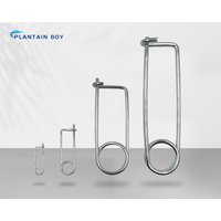 Large Stainless Steel Spring Clip Spring Wire Safety Lock Pins,Coiled Tension Safety Pin