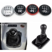 For VW Volkswagen Golf 4 Jetta MK3 MK4 GTI MK4 Bora LUPO POLO SEAT IBIZA CADDY Gear Shift Knob Top Emblem Badge Cover Cap Lid