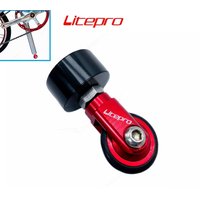 Litepro 33.9mm Seat Post Easy Wheel K3 BYA412 Folding Bike Seatpost Easywheel Black Red Gold Silver