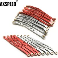 AXSPEED Aluminum Alloy Upper & Lower Suspension Shift Link Rod Linkage for Axial Wraith 90018 1/10 RC Crawler Car Upgrade Parts