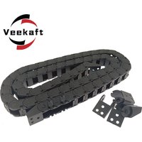 VORON Trident 1 Set Cable Chains Set Customized Open Drag Chain Black Openning Type Wire ChainsVORON Trident 3D Printer Parts