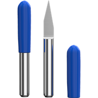 10pcs/lot V Shape flat bottom Carbide PCB Engraving Bits 3.175 shank 10 degree 0.2mm 20 degree 0. 2mm 20 degree 90 degree