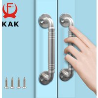 KAK Stainless Steel Door Handles for Interior Doors Bedroom Kitchen Door Pulls Fire-proof Door Handle Cabinet Handle Hardware