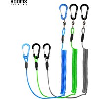 Booms Fishing T02 2M Heavy Duty Angel-Lanyard für Bootseile mit Camping-Karabiner, sicheres Schloss, Angelwerkzeuge, Zubehör