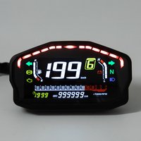 Universal Motorcycle LED LCD Speedometer Digital Odometer Backlight For 1 2 4 Cylinders For BMW For Honda Ducati Kawasaki Yamaha