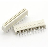 1.25MM FFC/FPC Connector LCD Flexible Flat Cable Socket Double Row Right Angle Pin Type 4P/5P/6P/7P/8P/9P/10P/11P/12P/13P/14-32P