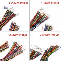 10PCS 1.0 1.25 1.5 2.0 2.54 SH/JST/ZH/PH/XH 1.0MM 1.25MM 1.5MM 2.0MM 2.54MM Female Plug Connector With Wire 2/3/4/5/6/7/8/P Pin