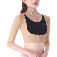 Posture Corrective Shaperwear Women Bust Push Up Body Shaper Seamless Arm Slimming Underwear Tops