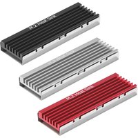 M.2 SSD NVMe Heatsink Cooler M2 2280 SSD Hard Disk Heat Sink Aluminum Radiator with Thermal Pad for Desktop PC PCIE 2280 SSD