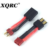 1PCS T plug Deans Female / Male to TRX Male Female Adapter Connector For RC Car Battery Accessories