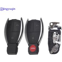 jingyuqin Remote 3/4 Buttons Key Case Cover Smart Key FOR MERCEDES BENZ A B C E G R CL CLK E G GL M S SLK CLASS Fob Smart Key